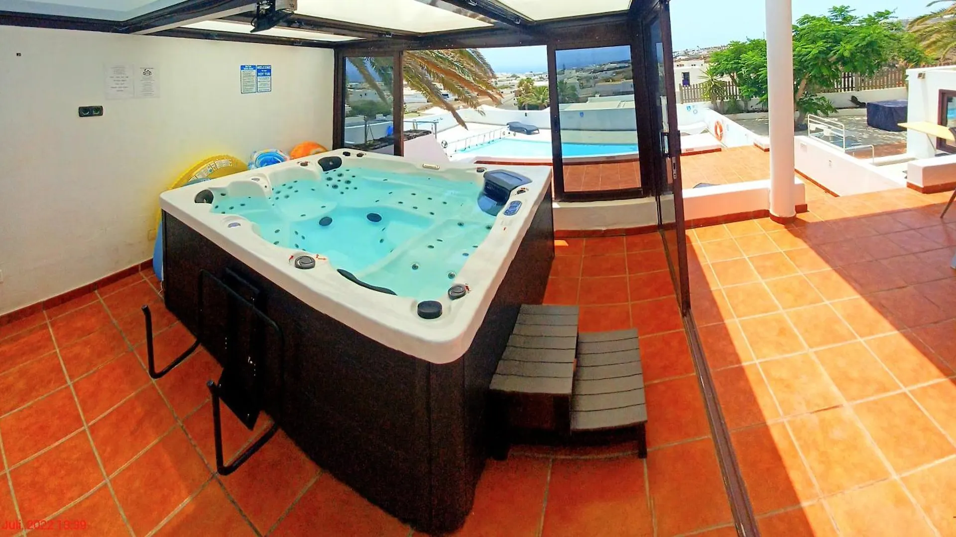 Villa Vista Mar I, Meerblick, 360 Qm, Heated Pool, Hot Tube, Roof Top Terrace, Gaming Room, Wifi Tias
