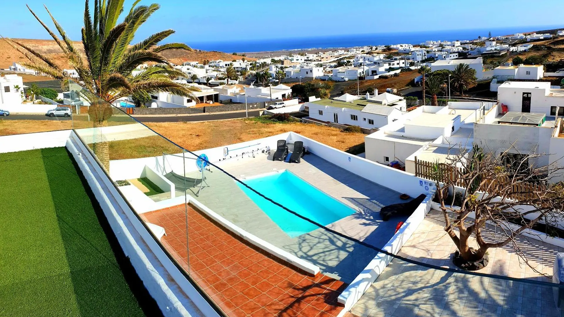 Villa Vista Mar I, Meerblick, 360 Qm, Heated Pool, Hot Tube, Roof Top Terrace, Gaming Room, Wifi Tias