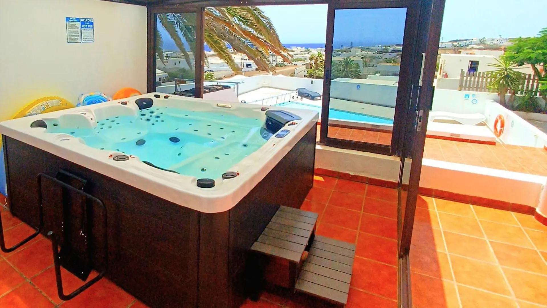 Villa Vista Mar I, Meerblick, 360 Qm, Heated Pool, Hot Tube, Roof Top Terrace, Gaming Room, Wifi Tias