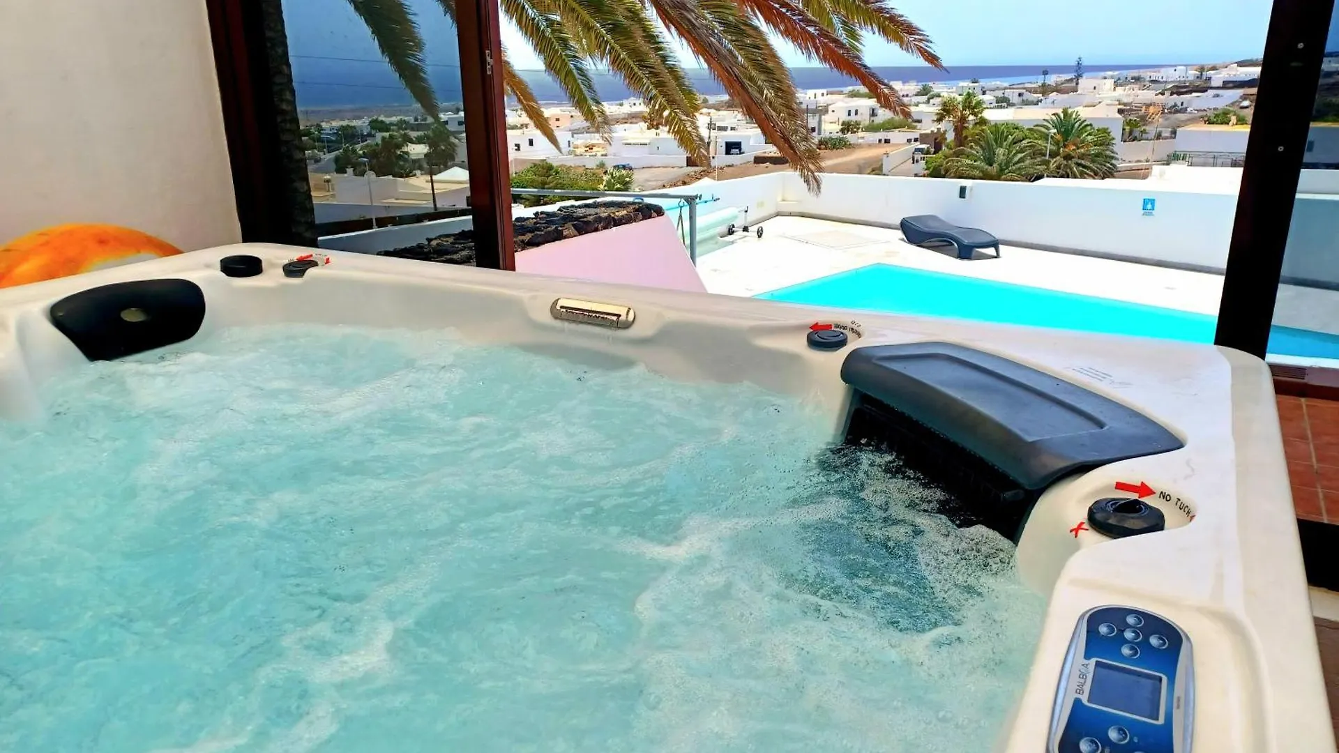 Villa Vista Mar I, Meerblick, 360 Qm, Heated Pool, Hot Tube, Roof Top Terrace, Gaming Room, Wifi Tias