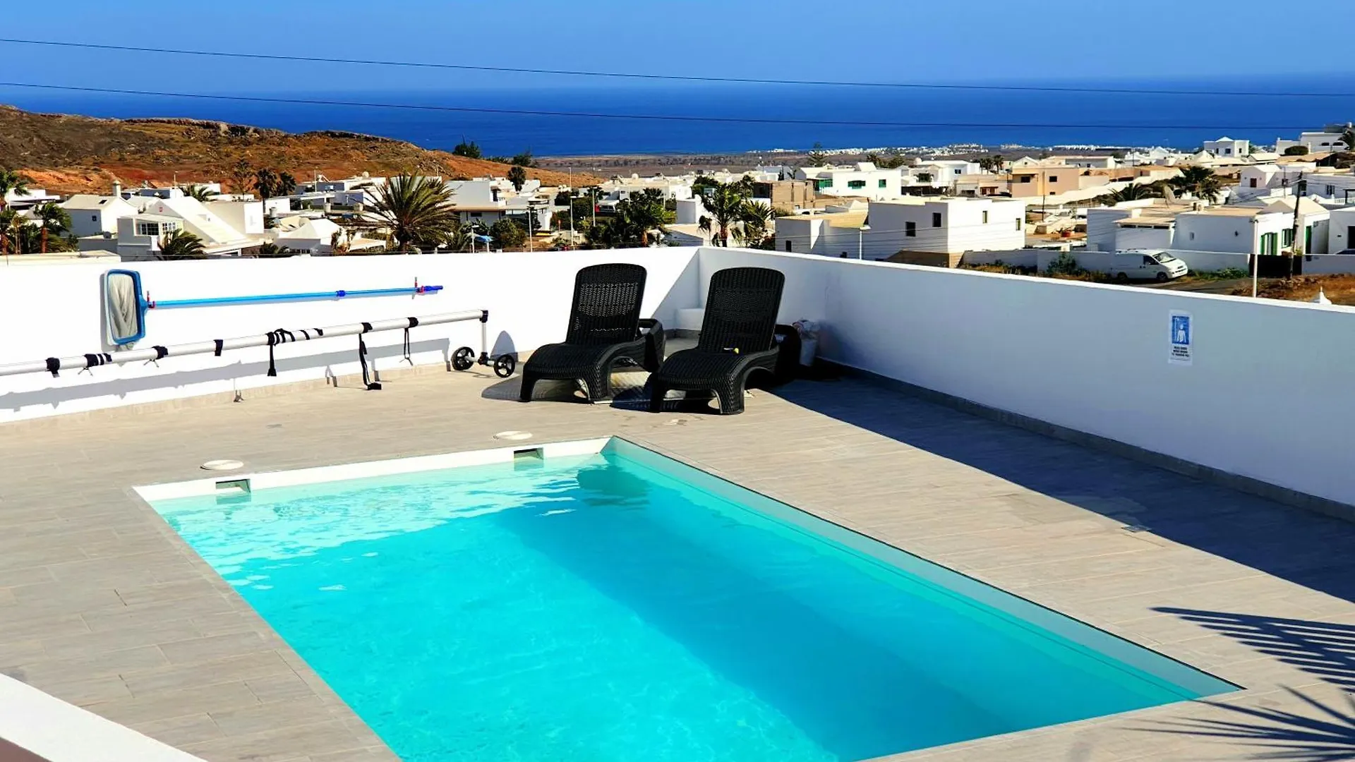 Villa Vista Mar I, Meerblick, 360 Qm, Heated Pool, Hot Tube, Roof Top Terrace, Gaming Room, Wifi Tias